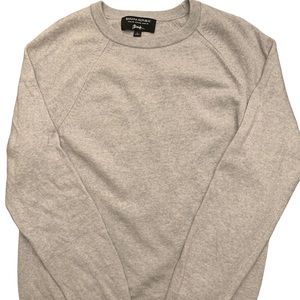 Banana Republic Merino Baruffa Sweater Grey L